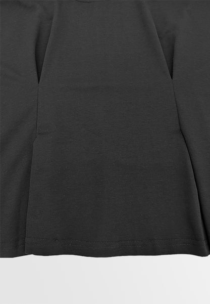 Women Oversized Fashion Tee - Black - 610331