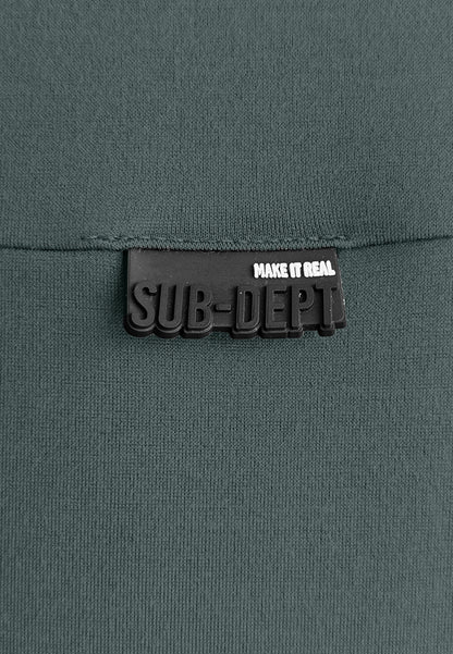 Men Oversized T-Shirt Short Sleeve - Dark Grey - 510314