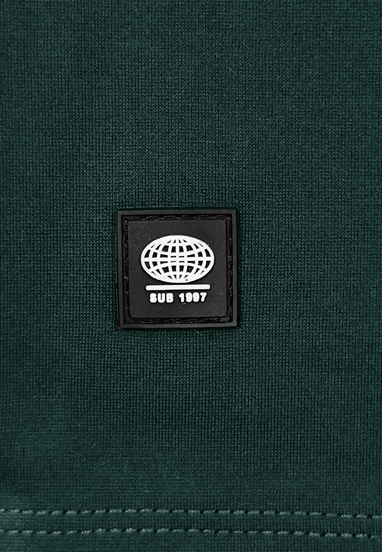 Men Short-Sleeve Fashion Tee - Dark Green - F3M972