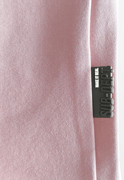 Men Oversized T-Shirt Short Sleeve - Pink - 510311