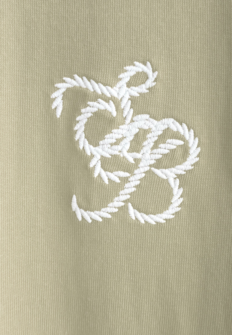 Men Short-Sleeve Fashion Polo Tee - Khaki - 510379