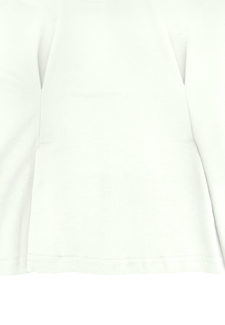 Women Oversized Fashion Tee - White - 610332