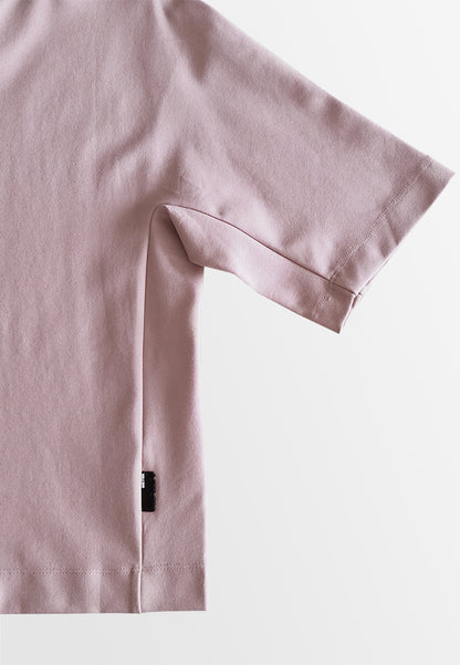 Women Short-Sleeve Fashion Tee - Pink - 510246