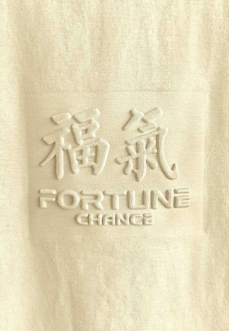 Women Short-Sleeve Fashion Tee - Khaki - 610225