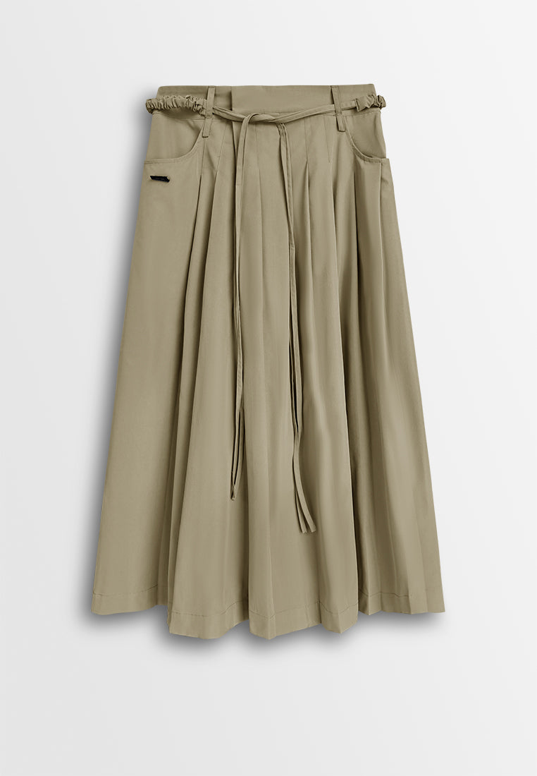 Women Long Pants - Khaki - 610399