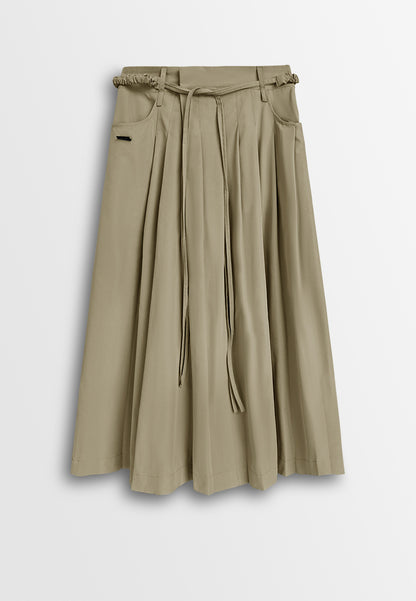 Women Long Pants - Khaki - 610399