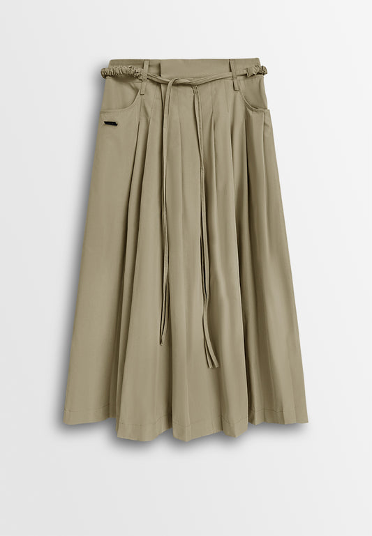 Women Long Pants - Khaki - 610399