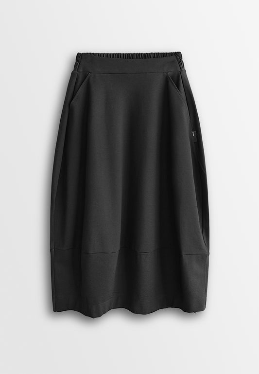 Women Long Skirt - Black - 510272