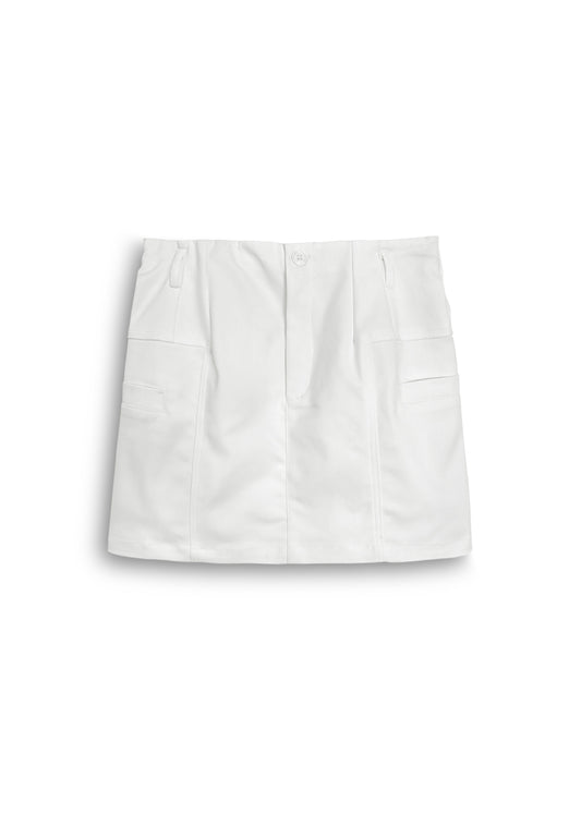 Women Short Skirt - White - 510103