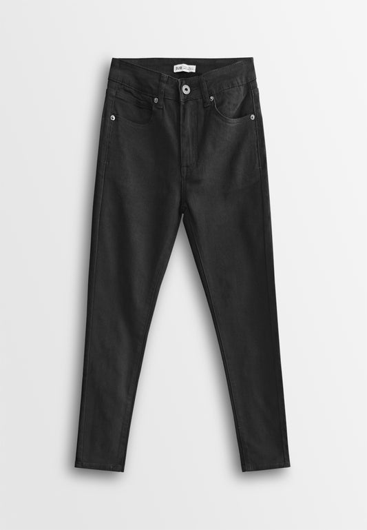 Women Skinny Fit Long Jeans - Black - 610344