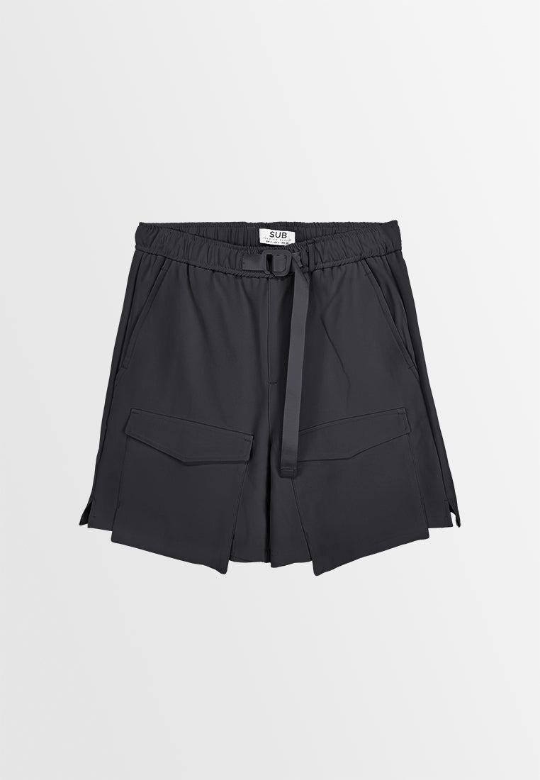 Men Short Jogger Pants - Black - 410090