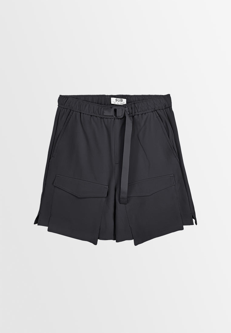 Men Short Jogger Pants - Black - 410090