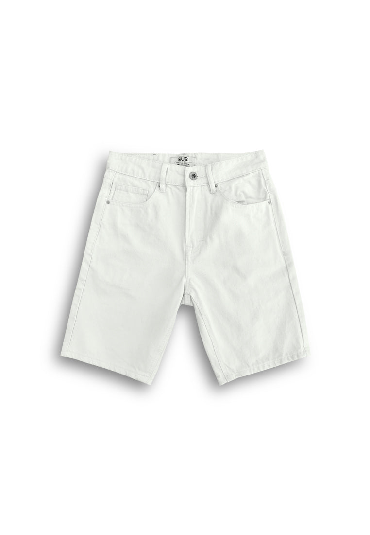 Men Short Jeans - White - 610295