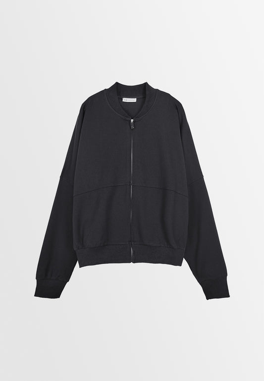 Women Bomber Jacket - Black - 410010