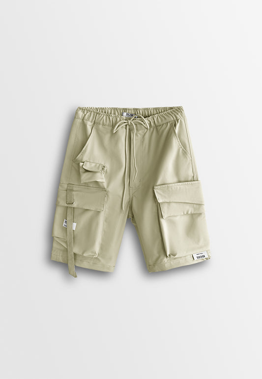Men Cargo Short Pants - Khaki - 610243