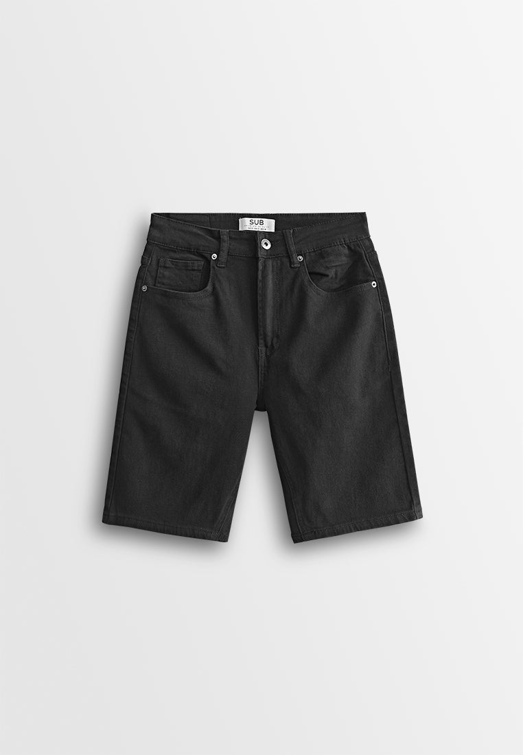 Men Short Jeans - Black - 610329