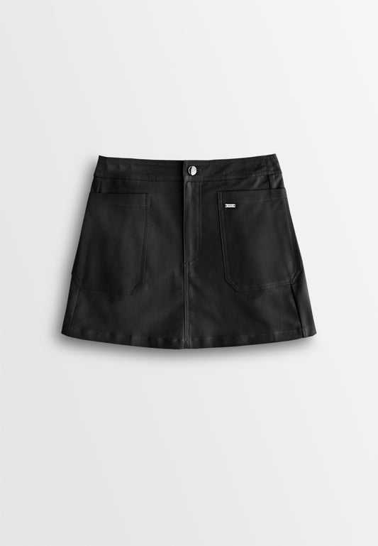 Women Short Skirt - Black - 610356
