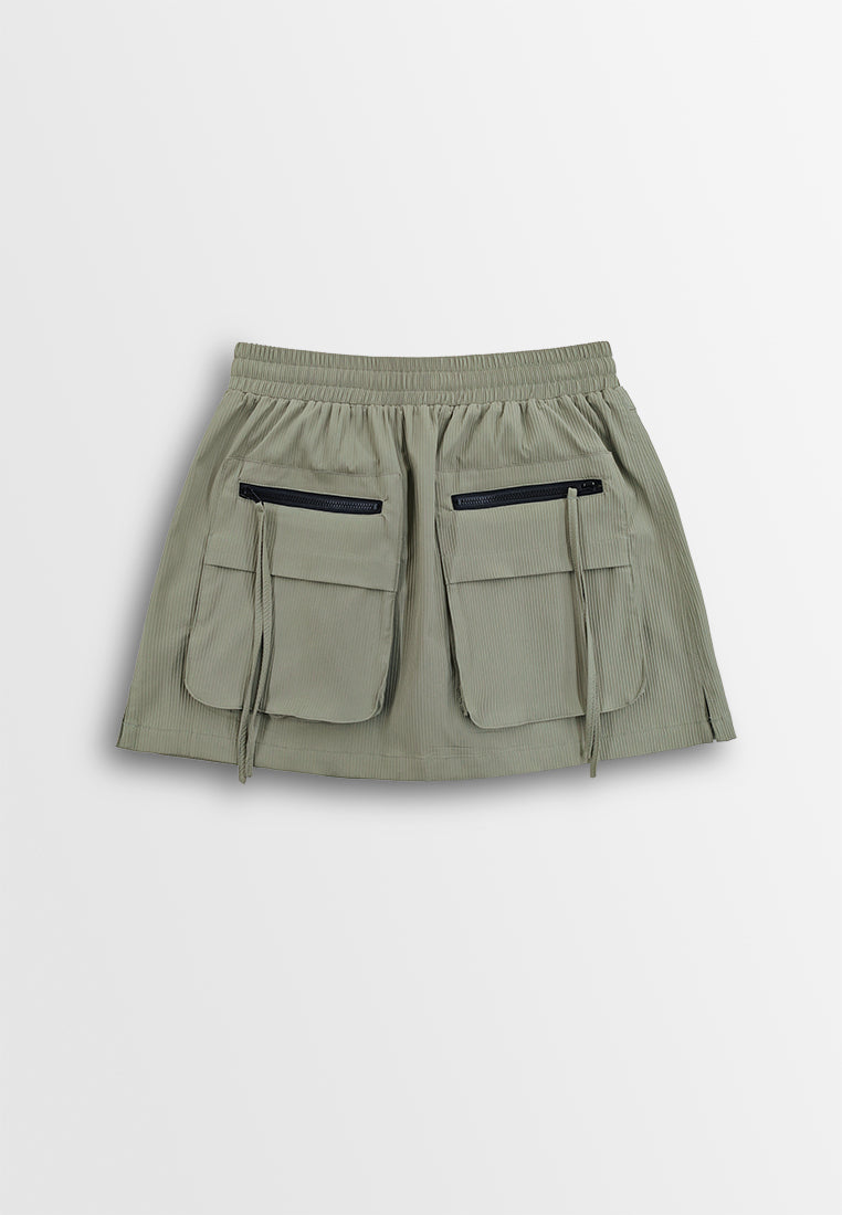 Women Skort - Army Green - 610392
