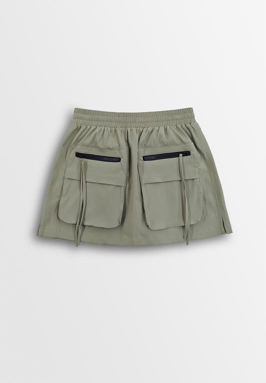 Women Skort - Army Green - 610392