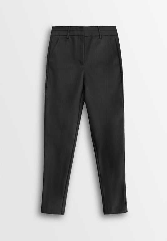 Women Skinny Fit Long Pants - Black - 610390