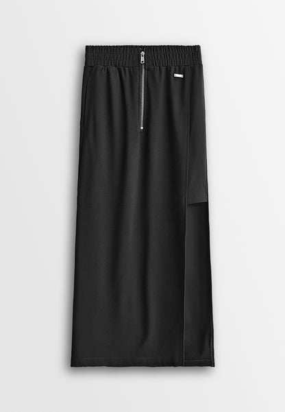 Women Long Skirt - Black - 410233