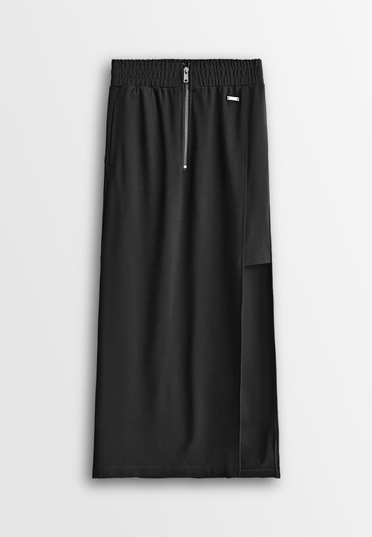 Women Long Skirt - Black - 410233