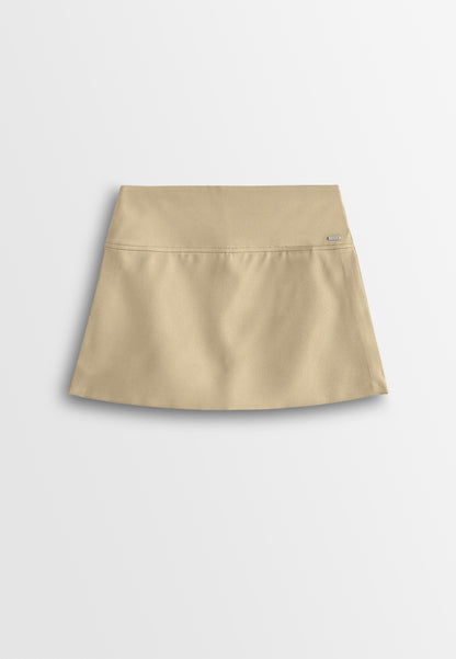 Women Short Skirt - Khaki - 610441