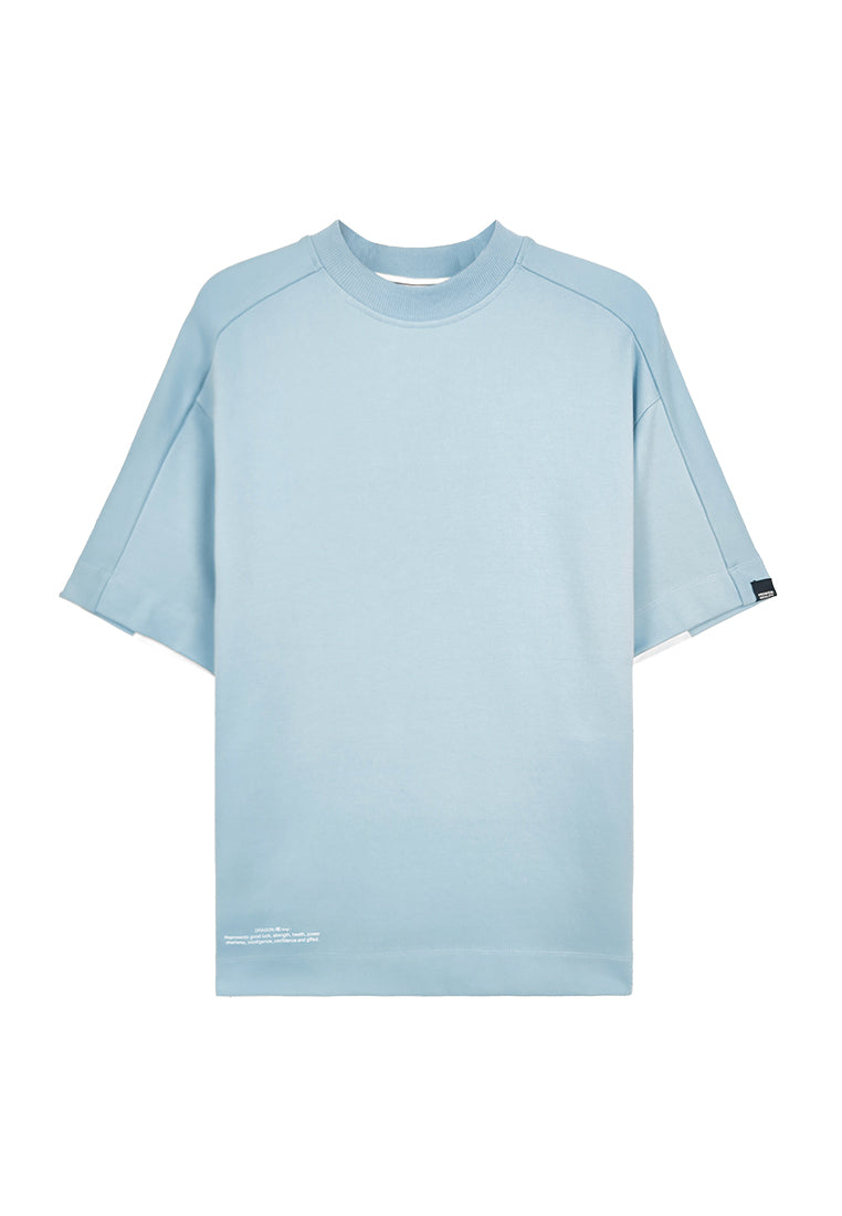 Men Short-Sleeve Fashion Tee - Blue - 410071