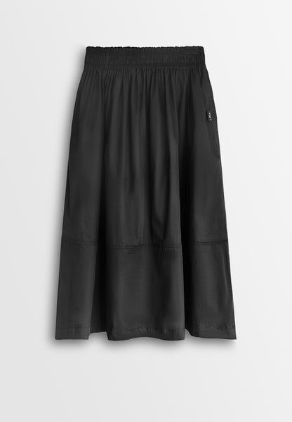 Women Long Skirt - Black - 610358
