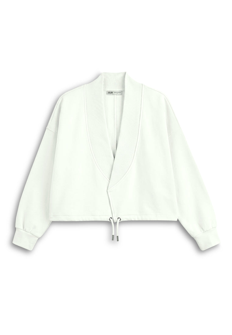 Women Casual Jacket - White - 610326