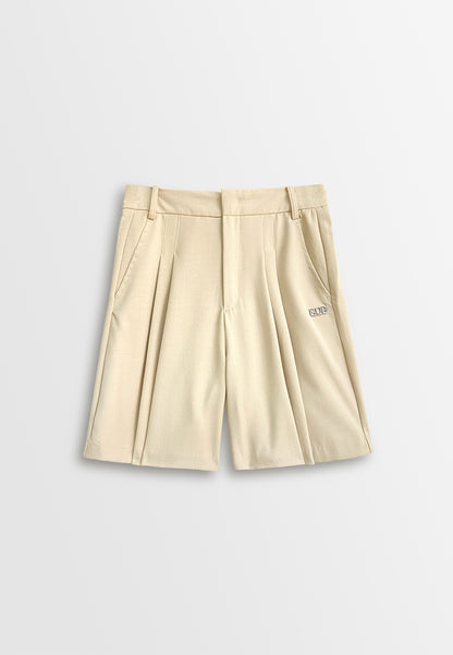 Women Short Pants - Khaki - 510016