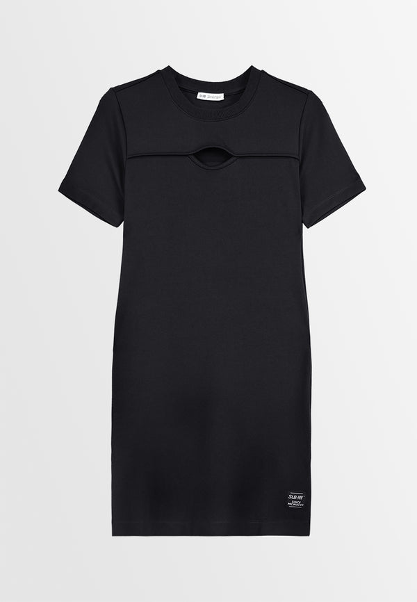 Women Midi Dress - Black - 310199