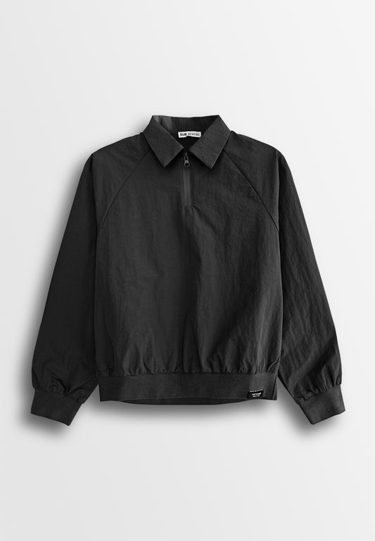 Women Long-Sleeve Sweatshirt - Black - 510049