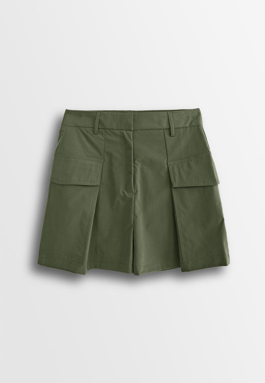 Women Short Pants - Army Green - 510057