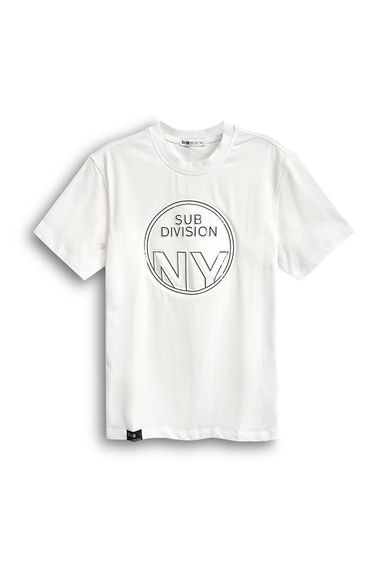 Men Short-Sleeve Graphic Tee - White - 510064
