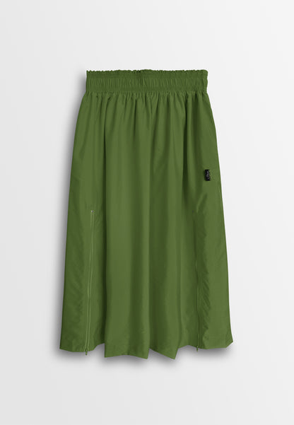 Women Long Skirt - Army Green - 610451