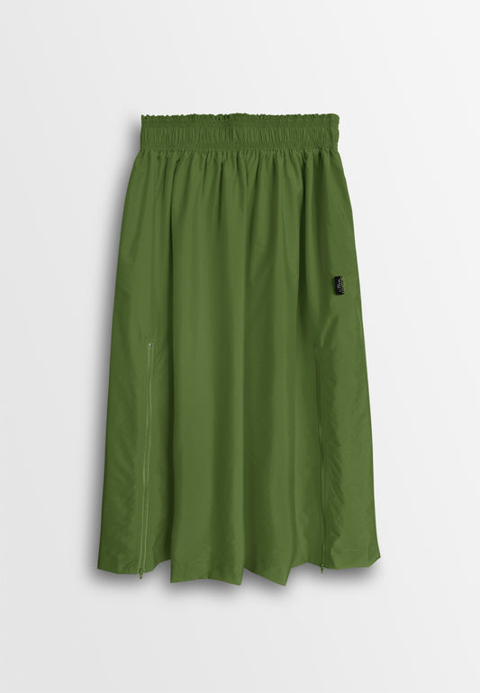 Women Long Skirt - Army Green - 610451