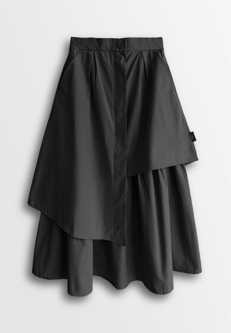 Women Midi Skirt - Black - 510160