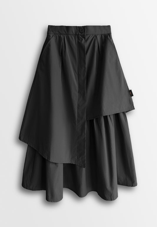 Women Midi Skirt - Black - 510160