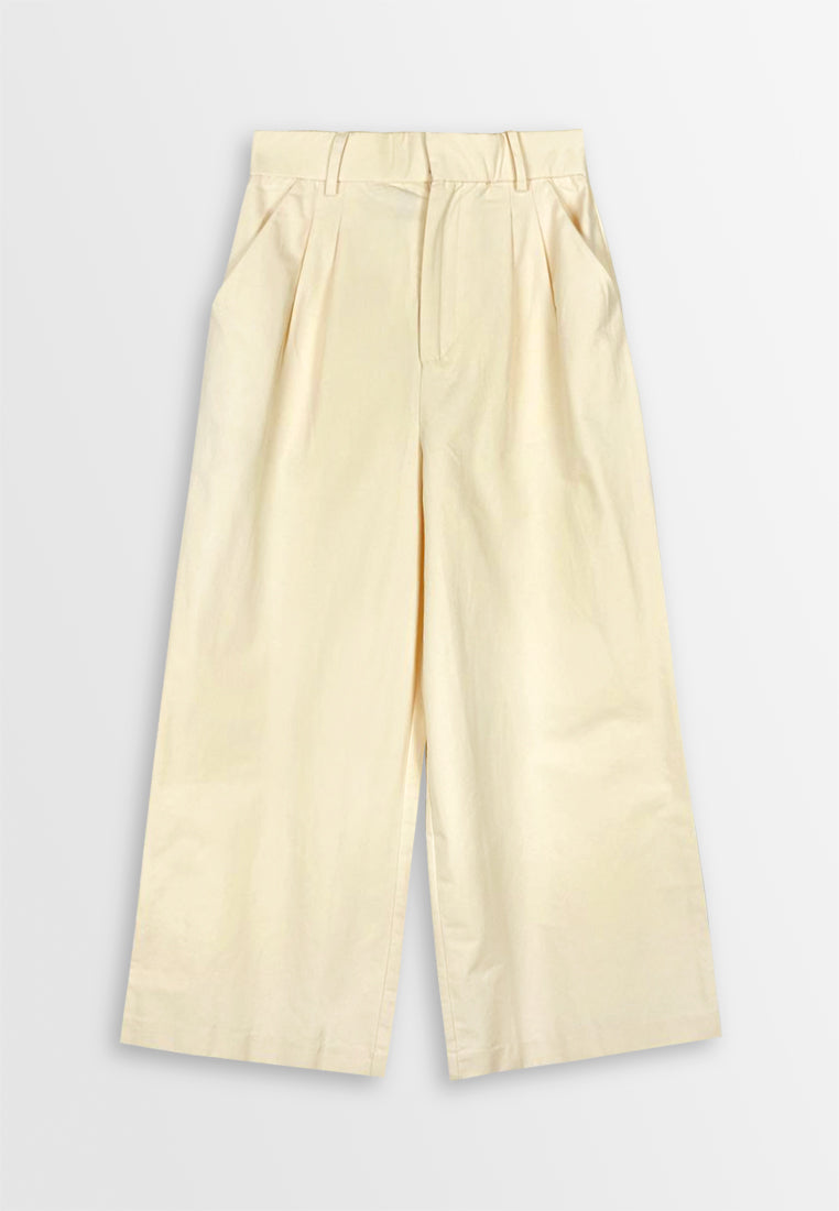 [Online Exclusive] Women Long Pants - Beige - 410351