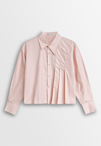 [VALUE BUY] Women Long-Sleeve Shirt - Light Pink - 510038