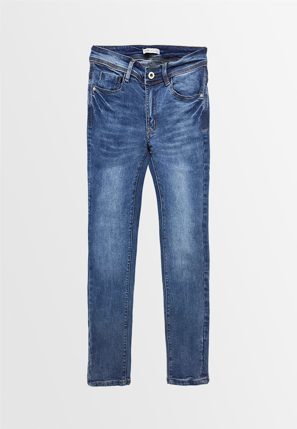 Women Skinny Fit Long Jeans - Blue - F3W900