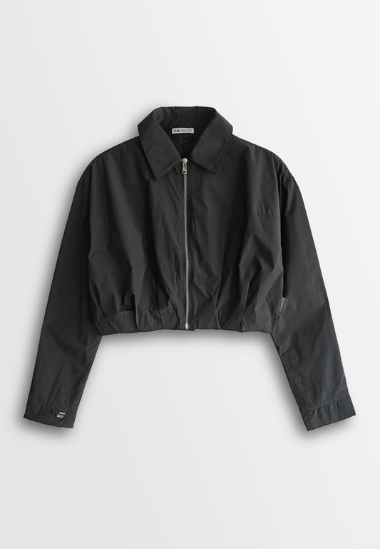 Women Bomber Jacket - Black - 510165