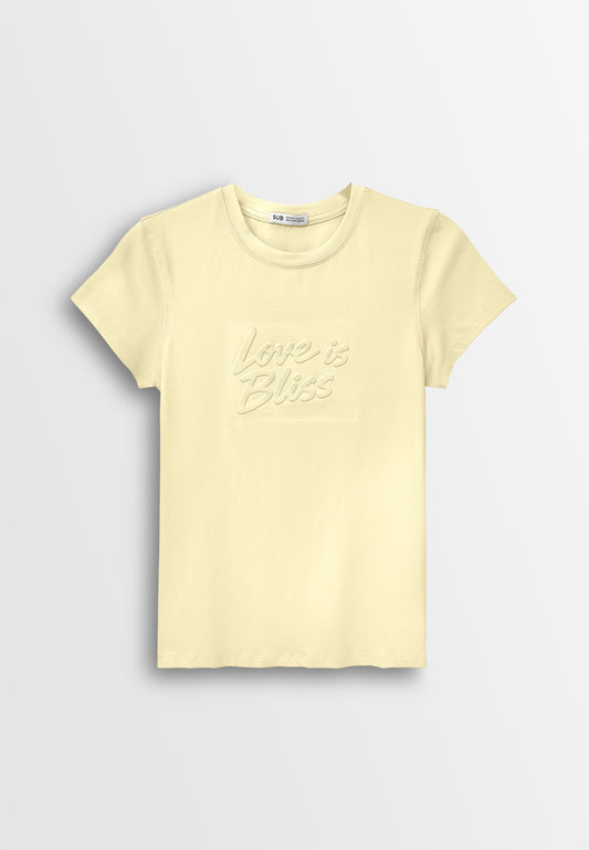 Women Short-Sleeve Graphic Tee - Khaki - 610253