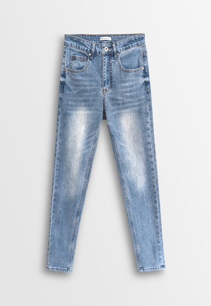Women Skinny Fit Long Jeans - Blue - 610244