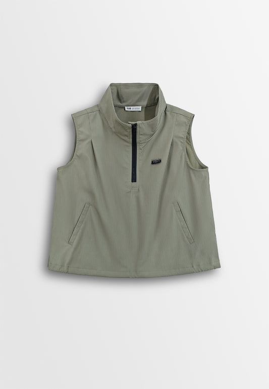 Women Vest - Army Green - 610391