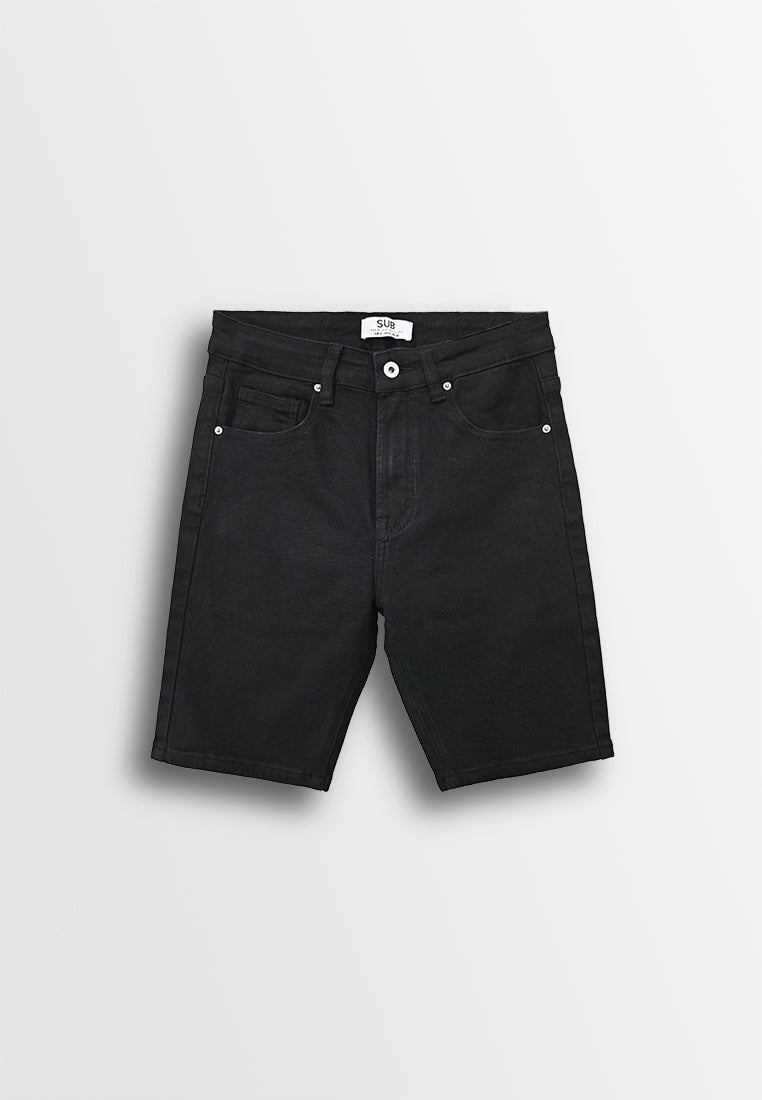 Men Short Jeans - Black - 310211/510088