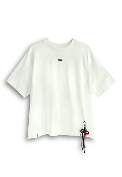 Women Short-Sleeve Fashion Tee - White - 510224