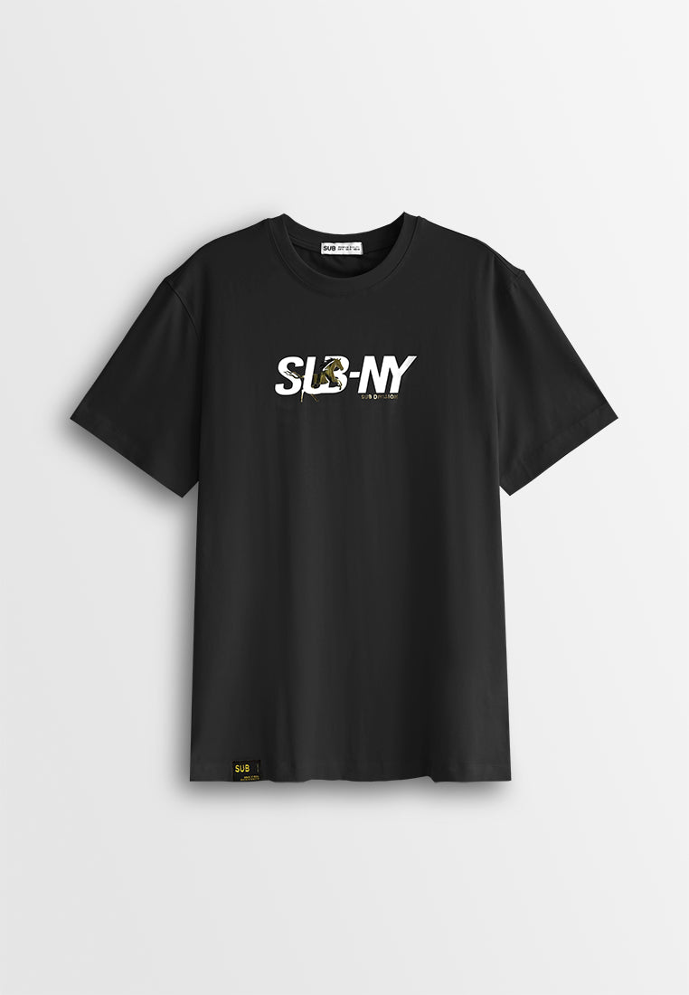 Men Short-Sleeve Graphic Tee - Black - 510355