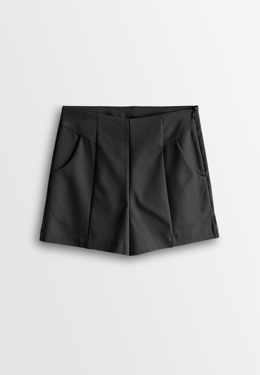 Women Short Pants - Black - 510100